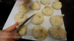 Как правильно лепить хинкали
