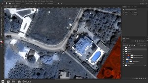 Оформление ситуационного плана в Photoshop | Проектирование двухэтажного коттеджа (Часть 15)