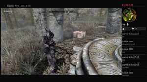 Kozak117X'S SKYRIM Live PS4 Broadcast (Im a lesbian)