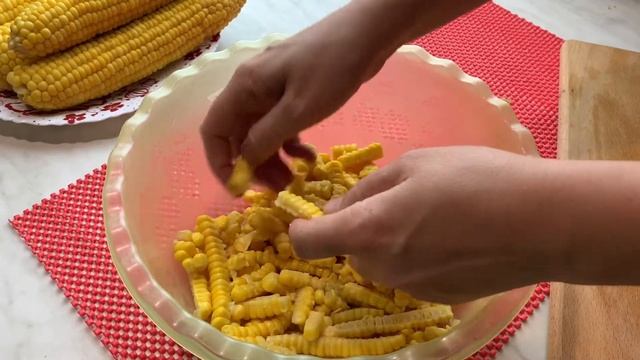 Как заморозить кукурузу на зиму (2 способа) | Заморозка овощей