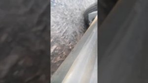 Samand бьёт глушитель по днищу