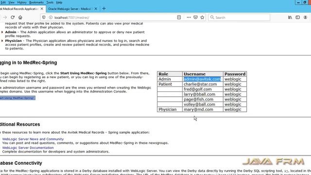 Oracle WebLogic Server 14c (14.1.1.0) Complete Installation with Examples - medrec-spring domain смотреть онлайн