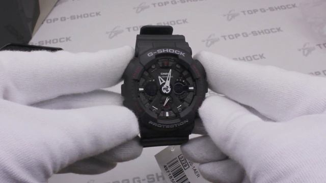 Casio G-Shock GA-120-1A обзор наручных часов от Интернет-магазина TopGShop.ru смотреть онлайн
