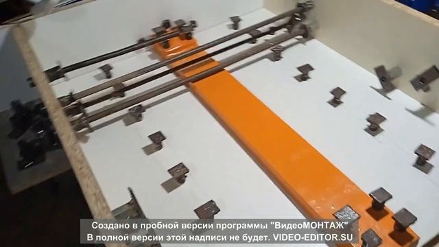 самодельный фрезерный станок портального типа начало изготовление основания
