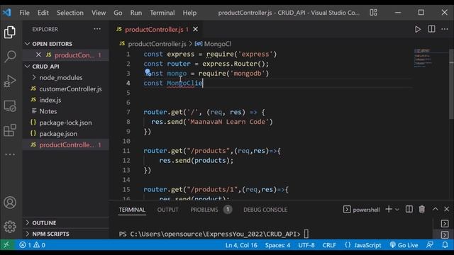 Express JS for MERN and MEAN Stack | MongoConnect | Part 5 | Node.js Tamil Tutorial