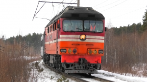 ТЭП70-0495 с туристическим поездом "Императорский маршрут" Екатеринбург-Пасс. - Алапаевск