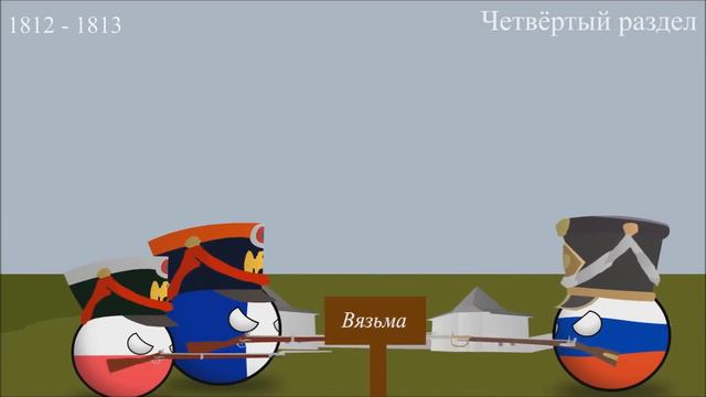 COUNTRYBALLS | Пять разделов Польши (Pięć rozbiorów Polski) смотреть онлайн