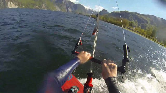 Kitesurfing Traunsee Miro 30.04.2016 смотреть онлайн