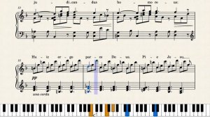 Mozart Lacrimosa - Piano Solo Sheets (Intermediate)