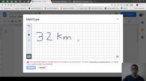 ¿Cómo usar MATHTYPE en GOOGLE DOCS?