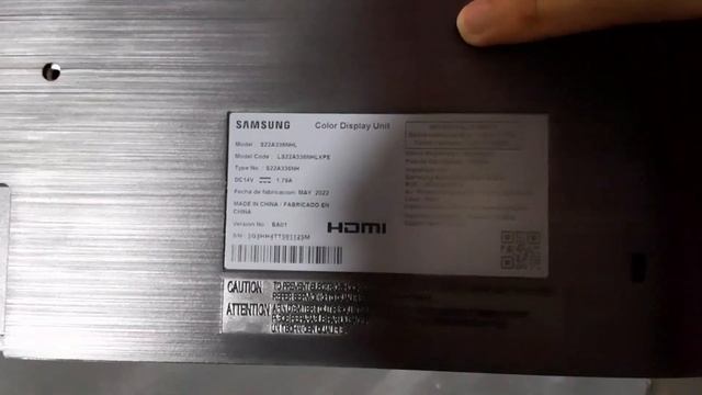 Monitor Samsung LS22A336NHL Unboxing completo - Prueba y Armado || Electrónicos Por El Mundo. смотреть онлайн