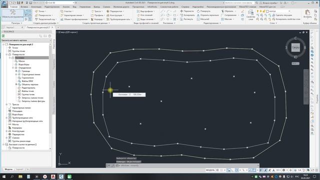 Картограмма в civil 3d