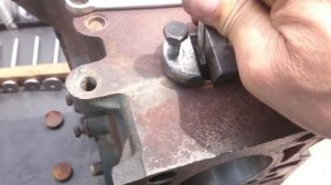 Как удалить заглушку в блоке ДВС