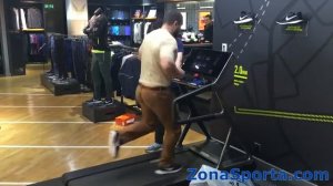 Как шумит беговая дорожка за миллион!!! Скорость 12 км/ч