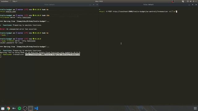 Trello Budget - 4 - Creating a Cloud Funciton смотреть онлайн