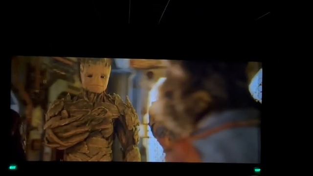 Gaurdians Of The Galaxy 3, Groot, Theatre Reaction. смотреть онлайн