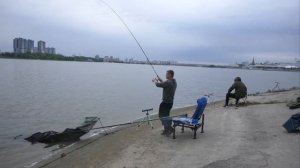 Лещи кировской дамбы. Где  поймать в Казани.