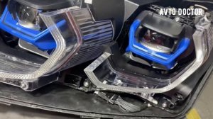 Ремонт фары BMW X5 G05 Lazer