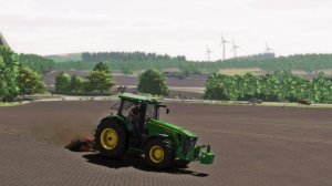 Farming Simulator 22 / Создание технологической колеи на полях John Deere 8345R