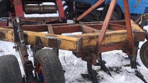 Самодельный чизельный плуг готов!!! Название пока не придумали)))))