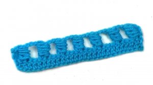 Кайма из необычных столбиков