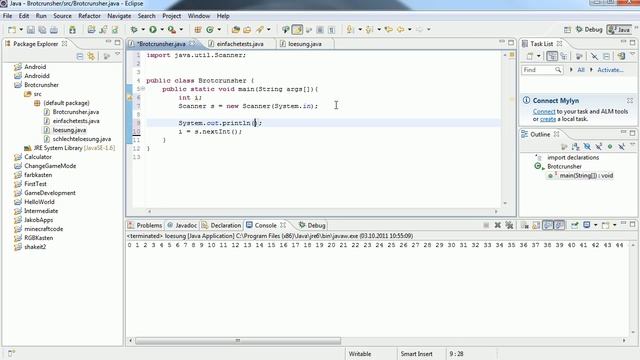 Java Tutorial 7 - Scanner, oder auch: Was der Benutzer will! смотреть онлайн