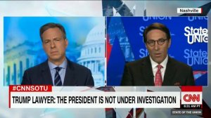 "He's Not Under Investigation" Trump Lawyer's Words CONFUSES Tapper By Changing Trump's Words