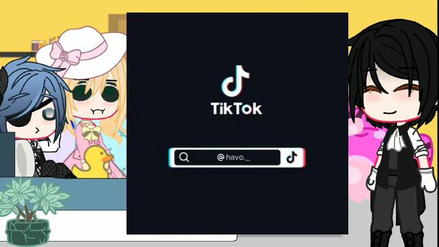 Реакция "Тёмный дворецкий" на тт Black butler react to tt _Gacha club_ смотреть онлайн