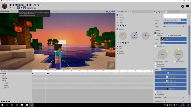 Как сделать свой мультик Minecraft - часть 2 смотреть онлайн
