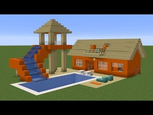 Майнкрафт - Как построить большой аквапарк. Minecraft