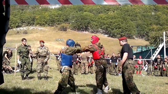Так, в реальности, Пацаны сдают на Краповый  берет