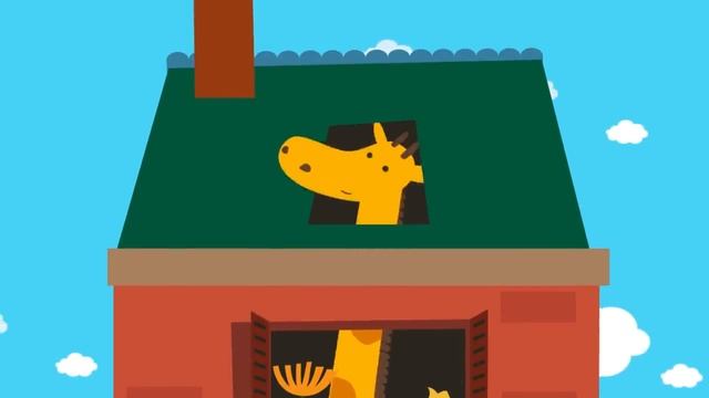 Друзья Животные - Веселая обучающая песенка для детей, малышей - Трактор едет в гости к друзьям