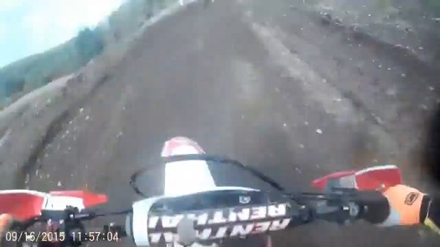 Test Ride Honda CRF250R 2016 смотреть онлайн