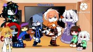 Undertale react to Sans and Papyrus aus part 4/4 +Nightmare, Black ⚠️blood⚠️