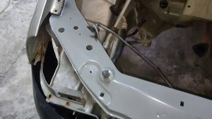 Замена лонжерона и передка на Калине