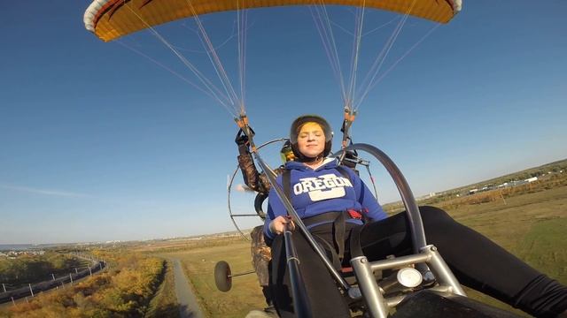 Параплан в Челябинске. Полёты 24 сентября 2016ч2 смотреть онлайн