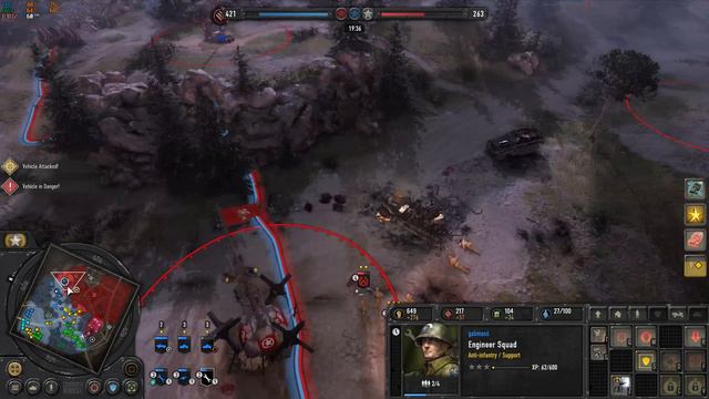 The answer to greyhound spam | Company of Heroes 3 US Forces | No Commentary #coh3 #companyofheroes
