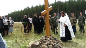 Установка Поклонного креста в Краснотурьинске.