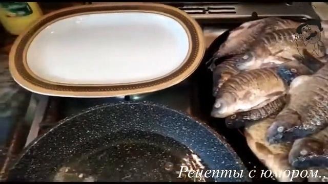 Жареные Караси с Хрустящей Корочкой Fried Fish Вкуснее вы не ели!!! смотреть онлайн