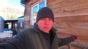 Предновогодний дубак в деревне