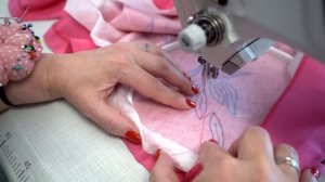 Аппликация из ткани. Выполняем на обычной швейной машинке