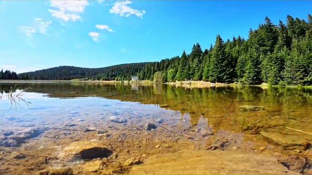 Природная ТЕРАПИЯ в Пампорово, ОЗЕРО в горах.