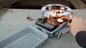 Примус бензиновый Мотор Січ ПТ-3. Мини тест\Primus gasoline Motor Sich PT-3. Mini test