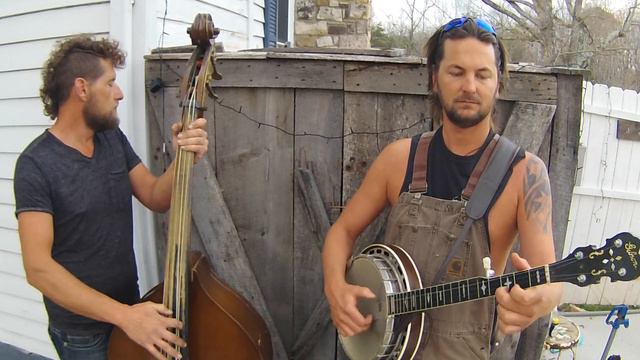 Freeborn Man Michael Motley Banjo and Nick McMillian Bass Fiddle