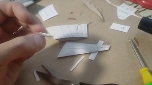 Боинг 737-800 из бумаги, масштаб 1:100 . Моделирование!