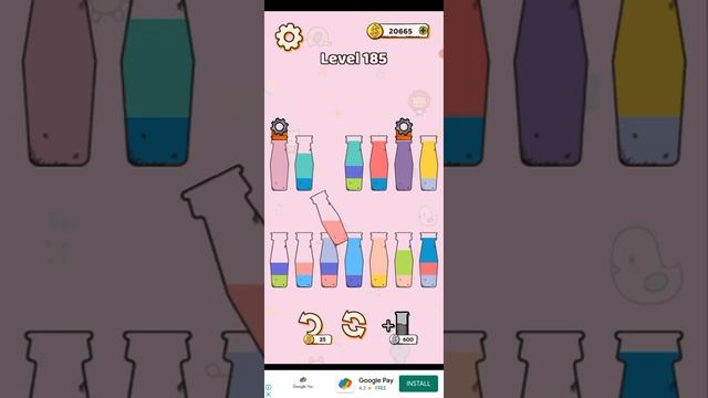 Drink Sort Master-Normal Mode Level 185 смотреть онлайн
