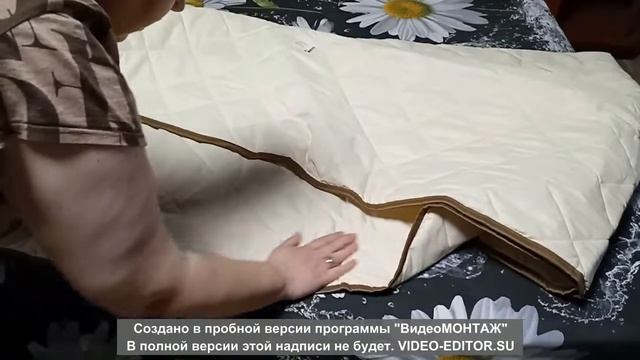 Отзыв об одеяле Bel-Pol Верблюжья шерсть в микрофибре 200г/кв.м смотреть онлайн