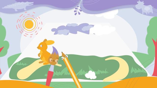 365 казок на ніч | Оксана Давидова «Пензлик, олівець і мальований зайчик» смотреть онлайн