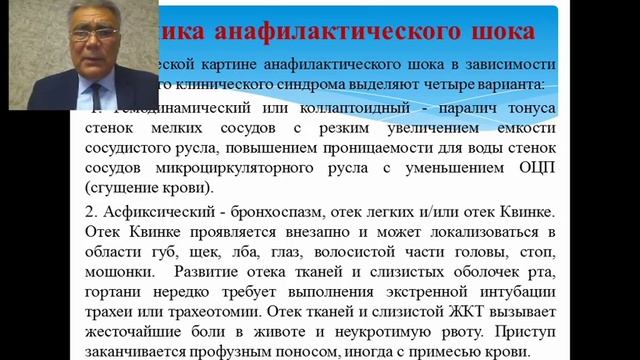 Отек Квинке  Анафилактический шок