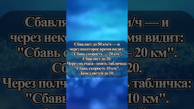 Сбавь скорость